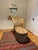 Wood Vintage Rattan Peacock Chaise Lounge Chair For Sale - Image 7 of 7