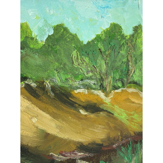 2026 Original Landscape Painting in Acrylic and Oil by L. Romo — 9 × 12 Inches For Sale - Image 4 of 5