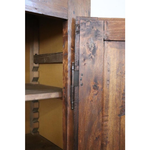 Antique Wardrobe in Poplar Wood, 1800s For Sale - Image 17 of 18