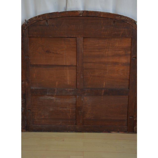 Antique Victorian Silver Overmantel Mirror, 1860 For Sale - Image 13 of 14