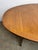 Mid Century Era Regency Federal Style Oval Walnut Dining Table by Baker Furniture For Sale In New York - Image 6 of 12