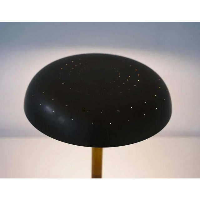 Metal Swedish Modern Table Lamp in Brass by Boréns, 1940s For Sale - Image 7 of 9