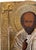 19th Century Saint Nicholas Icon With Repoussé Oklad For Sale In Los Angeles - Image 6 of 8