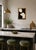 Black Title: Fluid Geometry Modern Painting, Framed by Bryan Boomershine For Sale - Image 8 of 10