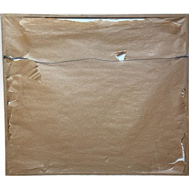 1990s Original Andi Pepper Expressive Nude Figure Study Drawing Vibrant Mid Century Modern Style For Sale - Image 11 of 11