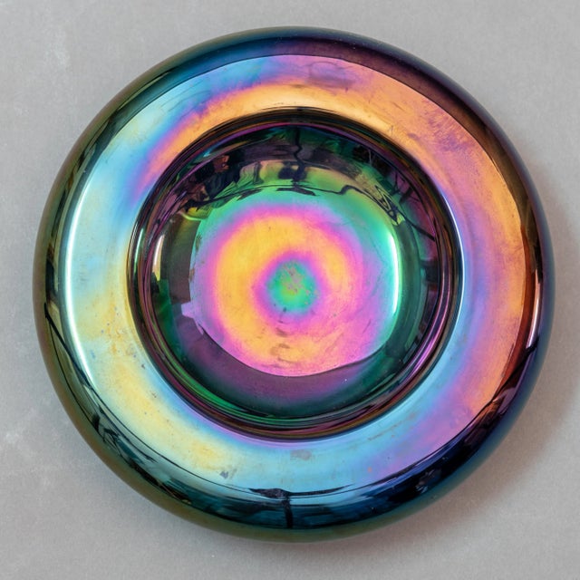 Glass Vase by Tommaso Barbi, Rome For Sale - Image 4 of 7