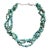 Vintage Turquoise Beaded Multi Strand Necklace For Sale