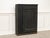 Antique Primitive Black Fir Wood Storage Cabinet For Sale - Image 5 of 16