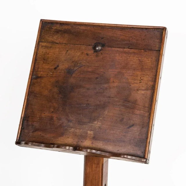 Rustic Antique Reading Stand, 1890s For Sale - Image 3 of 7