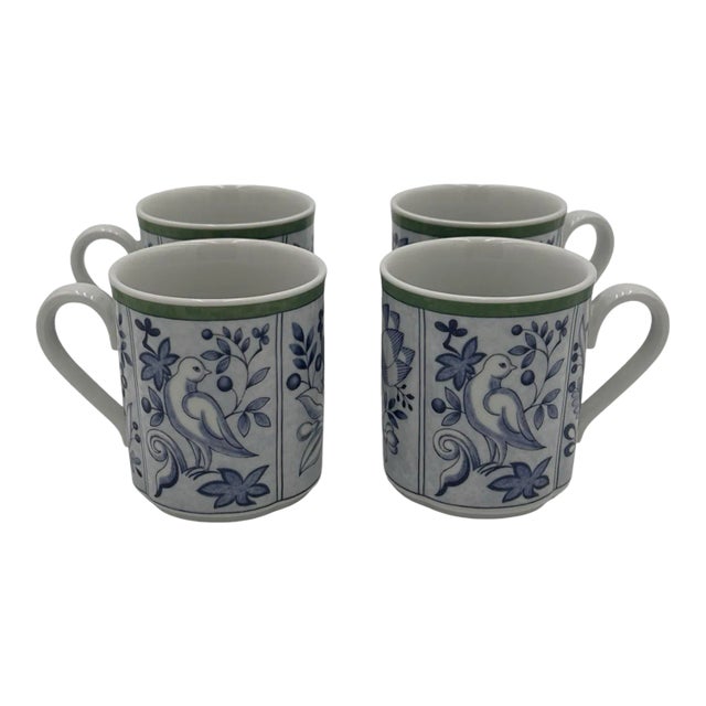 Late 20th Century Villeroy & Boch Switch 3 Cordoba Mugs- Set of 4 For Sale