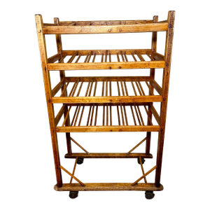 1920’s Rolling Bakery/Shoe Factory Rack