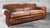 Brown Restoration Hardware Art Deco 'Mustache' Leather Sofa For Sale - Image 8 of 17
