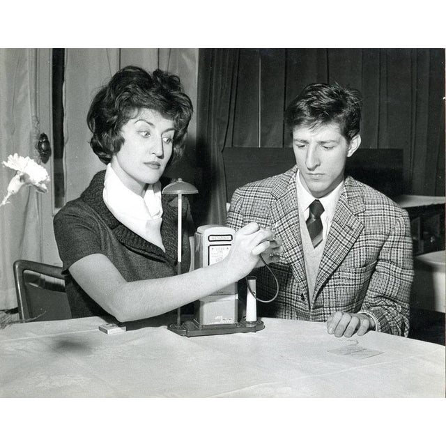 Giorgio Gaber and Maria Monti - Photographic Print by Giancolombo - 20th Century 1960s For Sale - Image 3 of 3