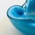 Mid 20th Century Mid Century Alfredo Barbini Murano Art Glass Bowl - Bullicante Blue With Gold Flecks, Italy For Sale - Image 5 of 9