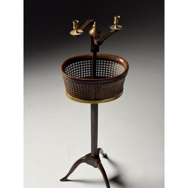 Mahogany Candleholder, 19th Century For Sale - Image 5 of 17