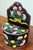 Early 20th Century Vintage Wall-Mounted Tole Painted Metal Pocket For Sale - Image 5 of 13