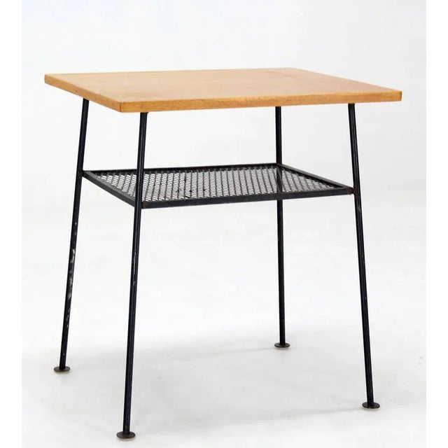 Brown Mid-Century Modern Side or End Table For Sale - Image 8 of 11