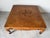 French Provincial 1960s French Provincial Louis XV–Style Hollywood Regency Carved Oak Parquetry Coffee Table For Sale - Image 3 of 14