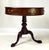 Wood Late 20th Century Century Furniture Traditional Burl Wood and Mahogany Pedestal Drum Table For Sale - Image 7 of 15