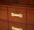 Tommi Parzinger for Charak Modern Mahogany and Brass Tall Chest of Drawers For Sale - Image 14 of 18