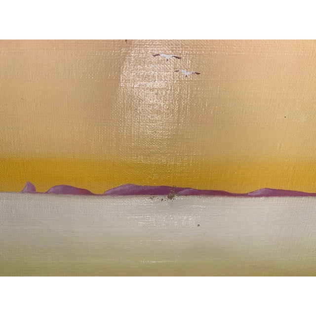 Michele Vert-Nibet French Artist Vintage Surrealist Still Life Painting For Sale - Image 10 of 10