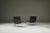 Set of two pk22 lounge chairs by poul kjærholm for fritz hansen, 1950s denmark. This set of pk22 lounge chairs is one of...
