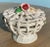 Traditional Late 20th Century White Ceramic Woven Basket For Sale - Image 3 of 6