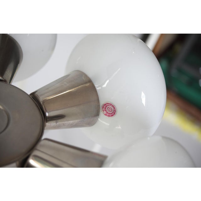 Mid-Century Sputnik Pendant Light by Jaroslav Bejvl for Kamenicky Senov, Czechoslovakia, 1970s For Sale - Image 18 of 18