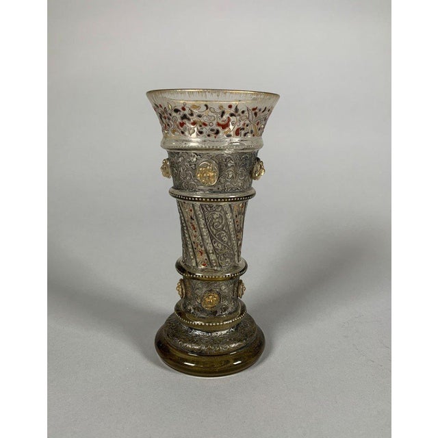 Émile Gallé (1846-1904) Art Nouveau Chalice For Sale