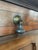 Brown 100+ Year Old Hutch Cabinet, Burl Wood Inlay, Hand Carved, Beautiful Antique For Sale - Image 8 of 12
