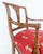 Antique Carved Venetian Plastered Wood Armchairs With Pineapple Seats- a Pair For Sale - Image 11 of 12