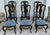 Brown Vtg. Set of Eight Carved Italian Provincail Dining Chairs in a Walnut Finish For Sale - Image 8 of 15