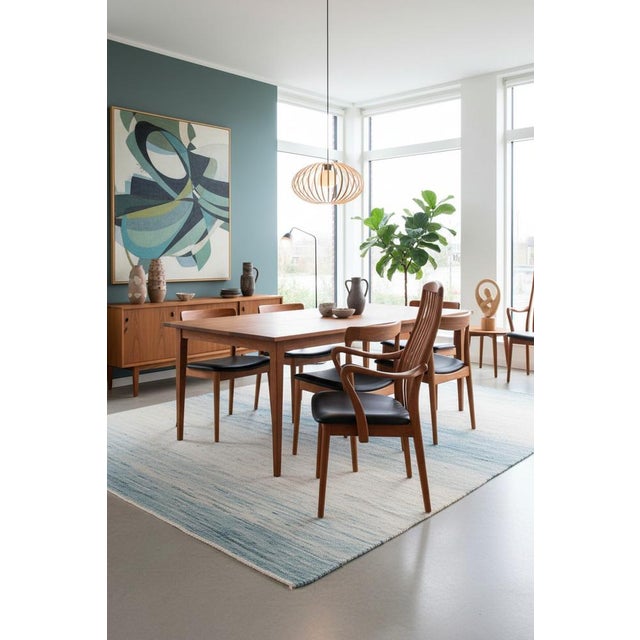 Danish Teak Armchair with Seating Comfort by Schou Andersen, 1960s For Sale - Image 9 of 12