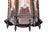 Amsterdam School Art Deco Hexagonal Hallway Lamp with Painted Glass, 1920 For Sale - Image 9 of 14