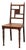Art Deco Oak Side Chair with Carved Rosette Back and Turned Front Legs, 1890s For Sale