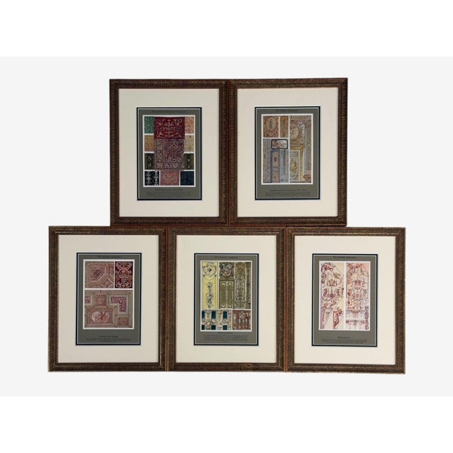 Renaissance Antique Renaissance, Six Framed Antique Ornament Prints, 20th C. For Sale - Image 3 of 16