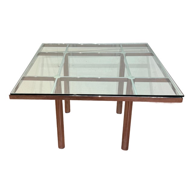 Tobia Scarpa “André” Square Dining Table for Gavina / Knoll International, 1970s For Sale