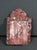 Red Artist-Signed Folk Art Plaster Heart Wall Sculpture, “In My Life,” 2010 For Sale - Image 8 of 8