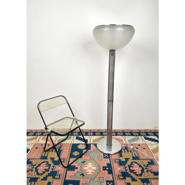Moana Floor Lamp by Luigi Massoni for Harvey Guzzini, Italy, 1970s For Sale - Image 6 of 11