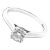 Cartier Platinum .40ct VVS1/G Diamond Solitaire Engagement Ring, size 4.75 For Sale