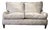 Small Cushion Back 2-Seater Sofa in Velvet by George Smith, 2010s For Sale