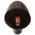 Mid-Century Modern French Industrial Wall Sconce Light in Rust Iron For Sale - Image 6 of 7