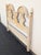 Wood Vintage John Widdiecom Whitewashed Boho Chic Style Full Size Headboard For Sale - Image 7 of 8