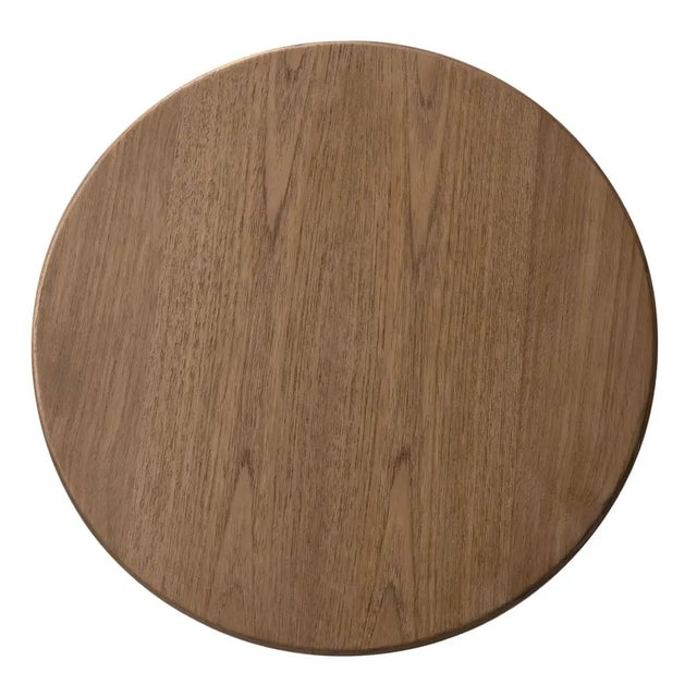 Wood Vikram Side Table, L For Sale - Image 7 of 8