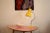 Mid-Century Modern Vintage Yellow Table Lamp by Josef Hurka for Napako For Sale - Image 3 of 17