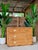 Late 20th Century Refinished Rattan Wrapped Campaign Chest Manner of Bielecky Brothers For Sale - Image 11 of 12