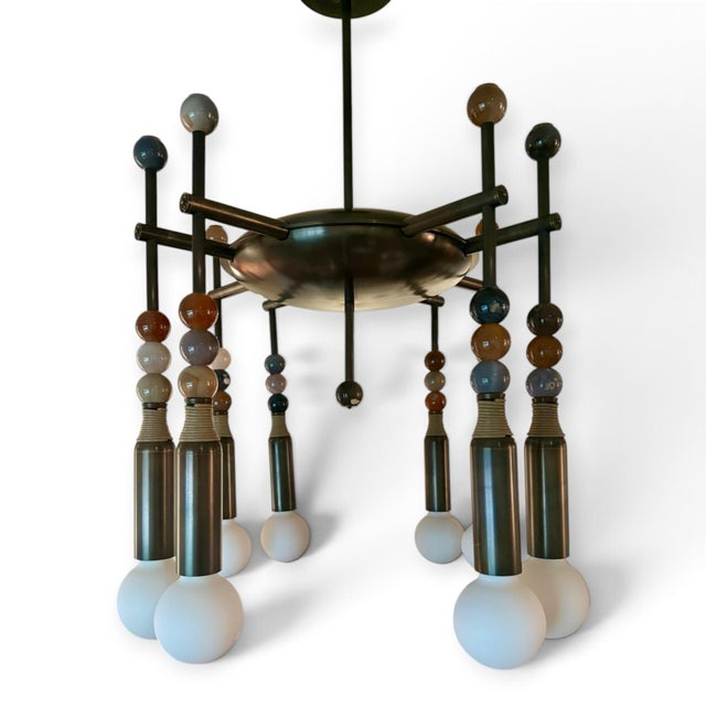 Apparatus Apparatus Studio Talisman 8-Light Chandelier For Sale - Image 4 of 9
