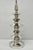 Mid 20th Century Vintage Italian Mid Century Modern Tall Sculptural Silver Ceramic Table Lamp For Sale - Image 5 of 18
