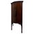 Early 20th Century English Edwardian Inlaid Mahogany Display Cabinet Vitrine For Sale - Image 10 of 11