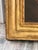 Large Classical Allegorical Artist Cherub Oil Painting in Giltwood Frame For Sale - Image 10 of 11